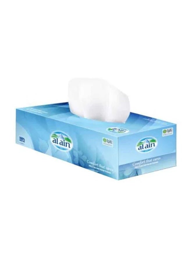 Al Ain Facial Tissues 6 x 200 Sheets – Soft Disposable Tissue Paper - Image 1